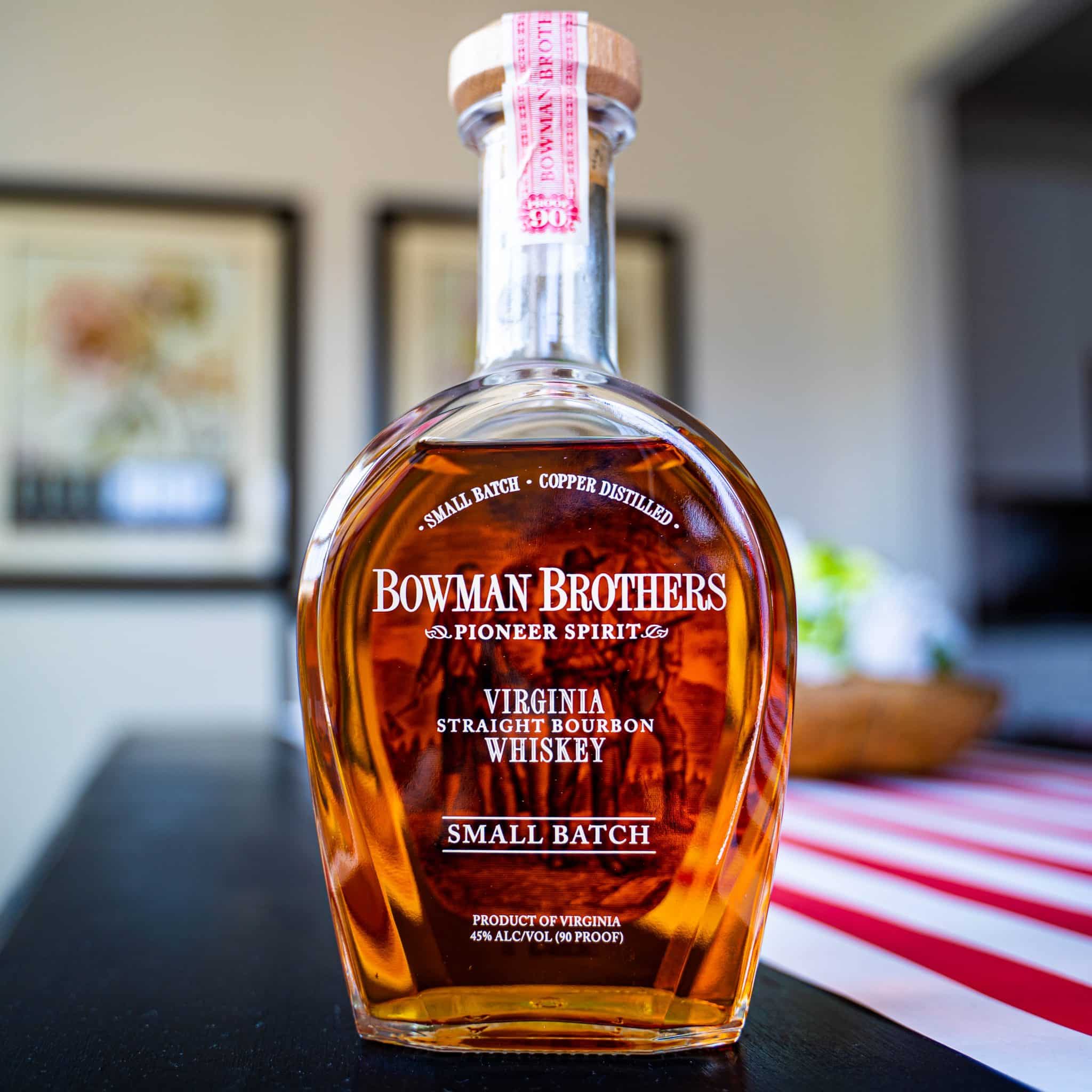 Bowman Brothers Virginia Straight Bourbon Whiskey Small Batch Review ...