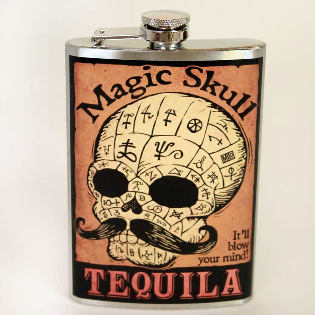 Magic Skull Flask