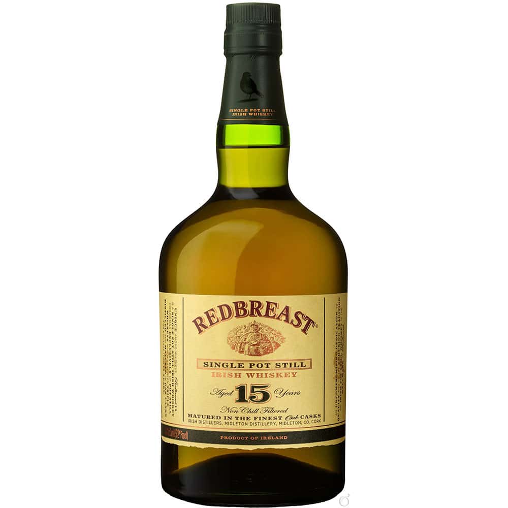 Redbreast 15 Year Single Pot Still Irish Whiskey 750ml