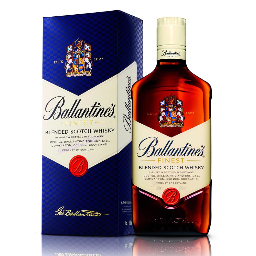 tonel privado . ballantine`s finest blended scotch whisky . 750 ml ...