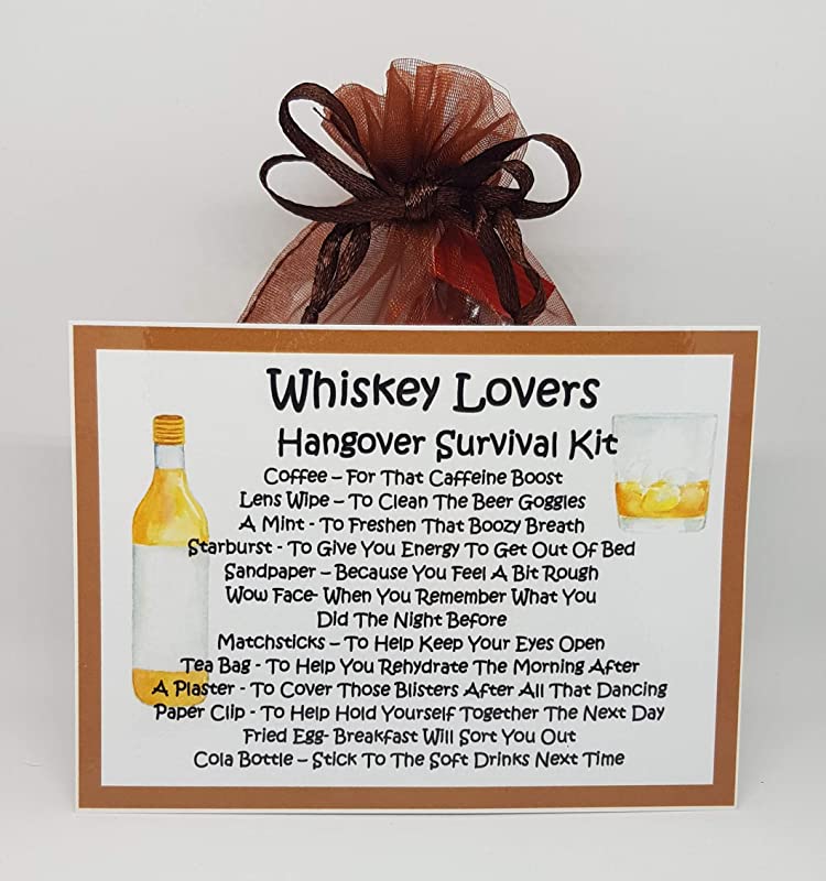 Whiskey Lovers Hangover Survival Kit